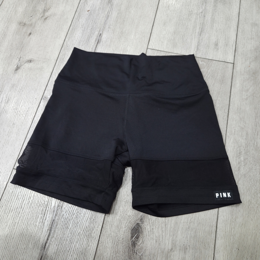 PINK Victoria's Secret Women's Black Bike Shorts